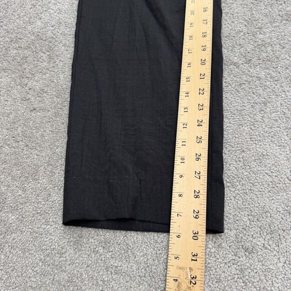 Hugo Boss The James Sharp 5 Wool Blend Dress Pants Mens 48R Dark Gray Straight - Picture 8 of 14